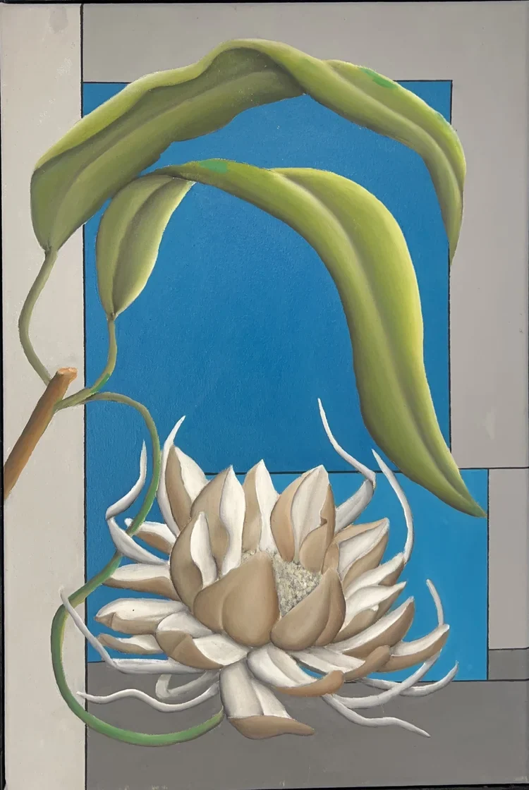 Painting 4 in the Nature vs Nature series