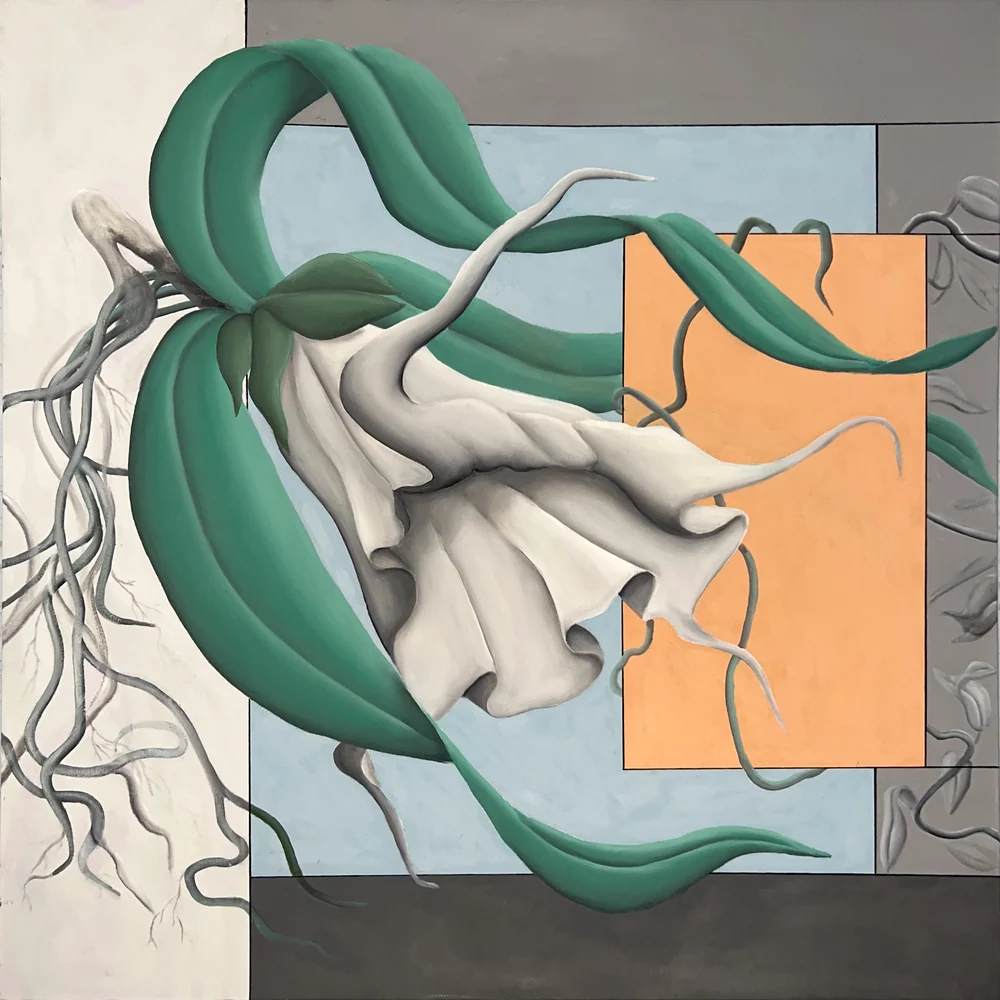 Painting 8 in the Nature vs Nature series