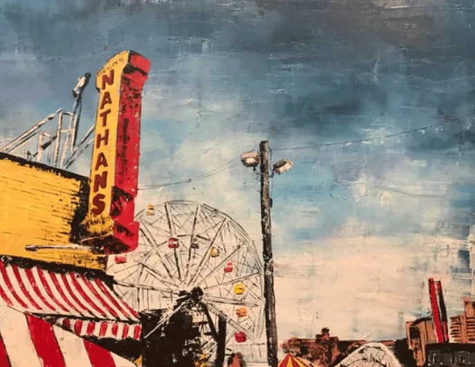 Painting 4 in the New York series