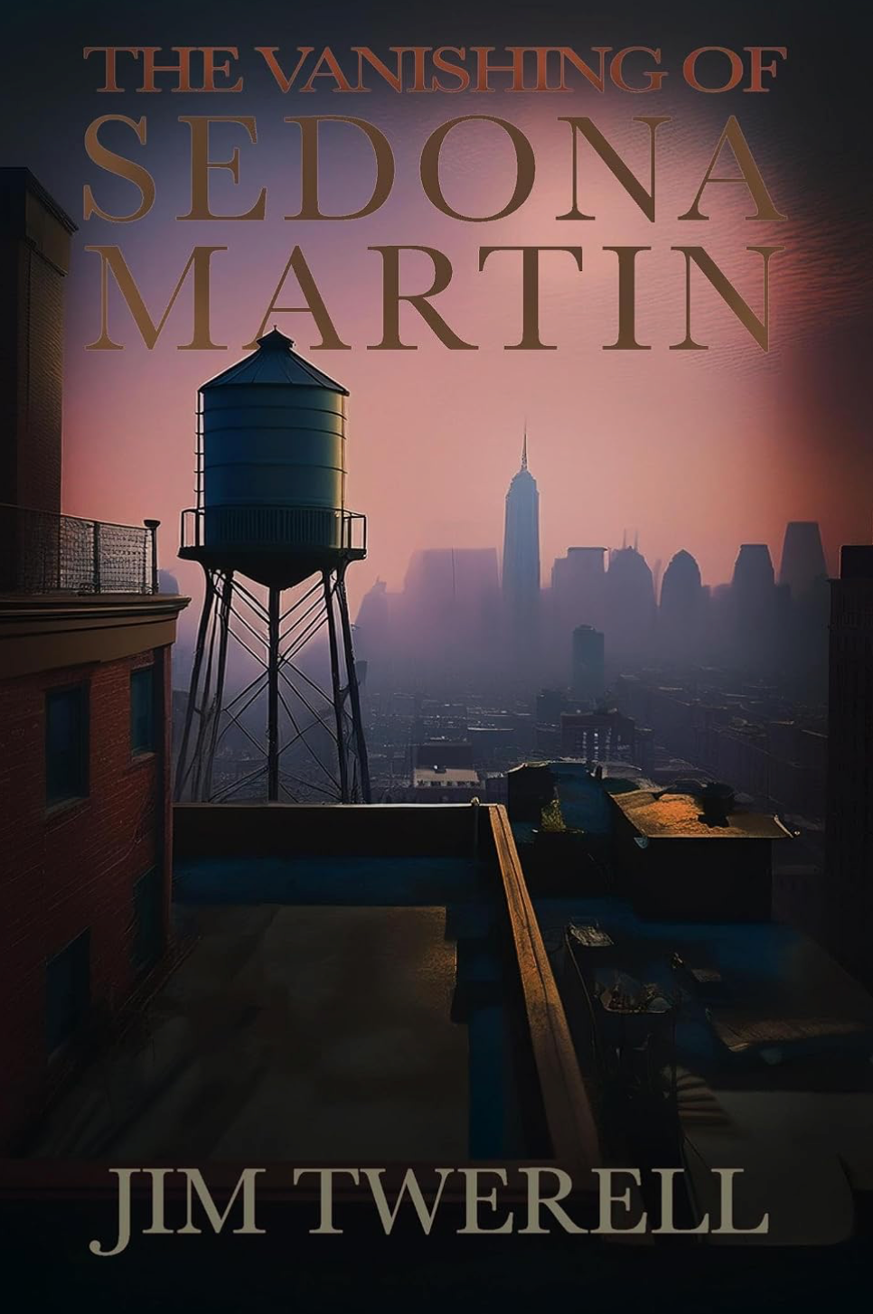 Cover of The Vanishing of Sedona Martin by Jim Twerell